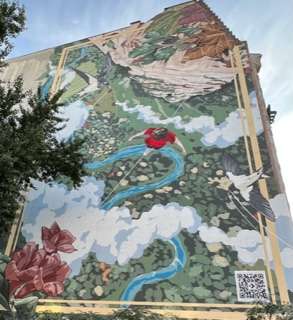 Budapest Vacation - Love graffiti Art